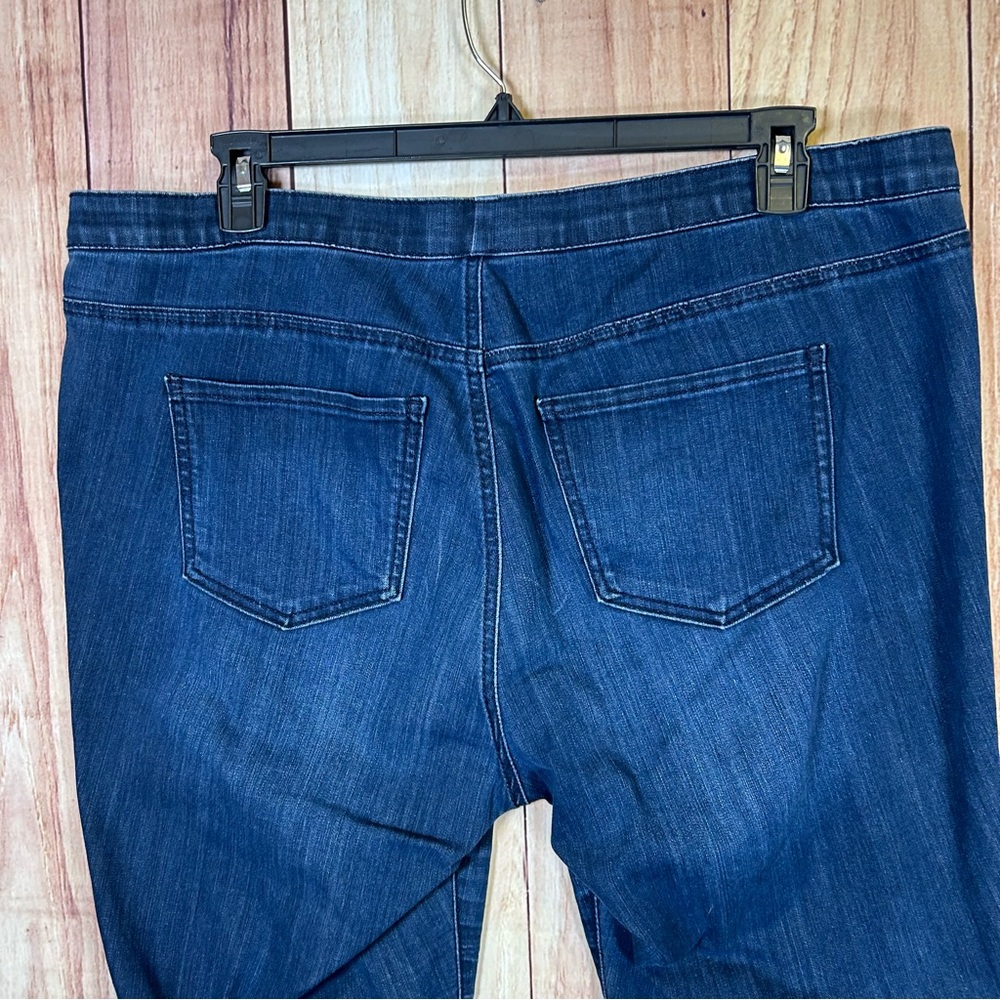 Kim Rogers Pull on Jeggings Jeans Size 16W High Rise Curvy Plus Stretch#156 - Picture 9 of 17